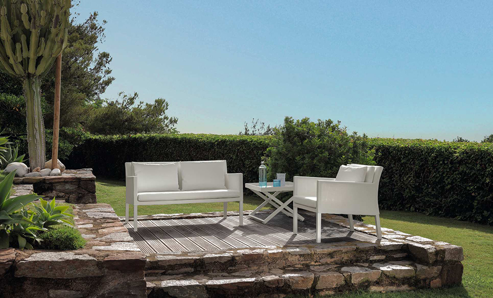 TALENTI outdoor 2 seater sofa STEP PiùTrentanove Collection