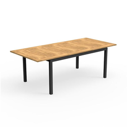 TALENTI outdoor extensible table 156-214 cm TIMBER PiùTrentanove Collection