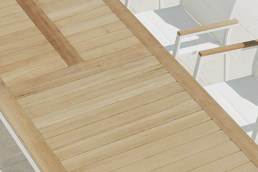 TALENTI outdoor extensible table 200-280 cm TIMBER PiùTrentanove Collection