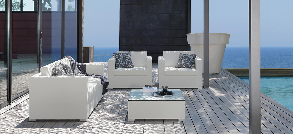 TALENTI canapé à 2 places d'extérieur TOUCH Collection PiùTrentanove