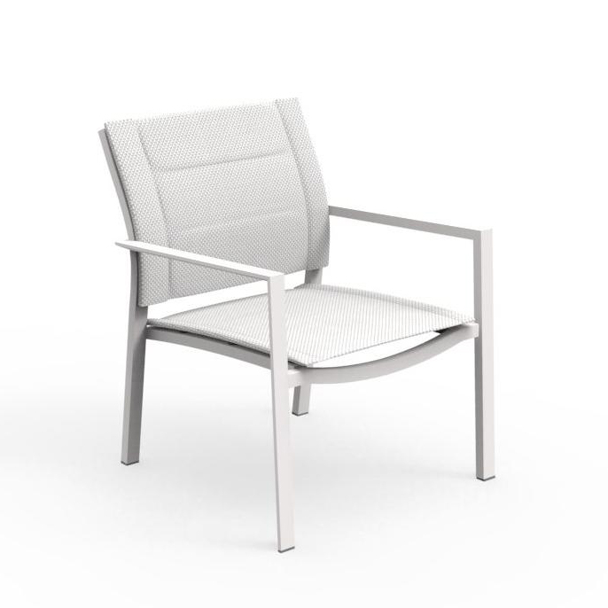 TALENTI set de 2 fauteuils d'extérieur TOUCH Collection PiùTrentanove (White - Aluminium verni et ti