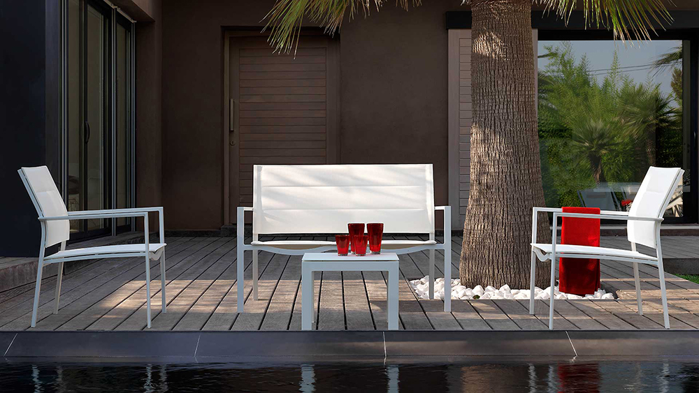 TALENTI set de 2 fauteuils d'extérieur TOUCH Collection PiùTrentanove