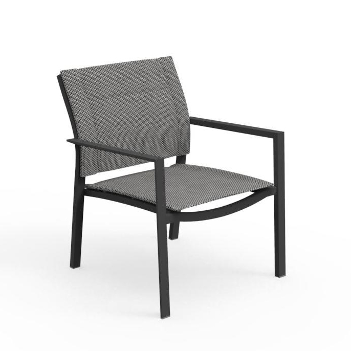 TALENTI set de 2 fauteuils d'extérieur TOUCH Collection PiùTrentanove (Charcoal - Aluminium verni et