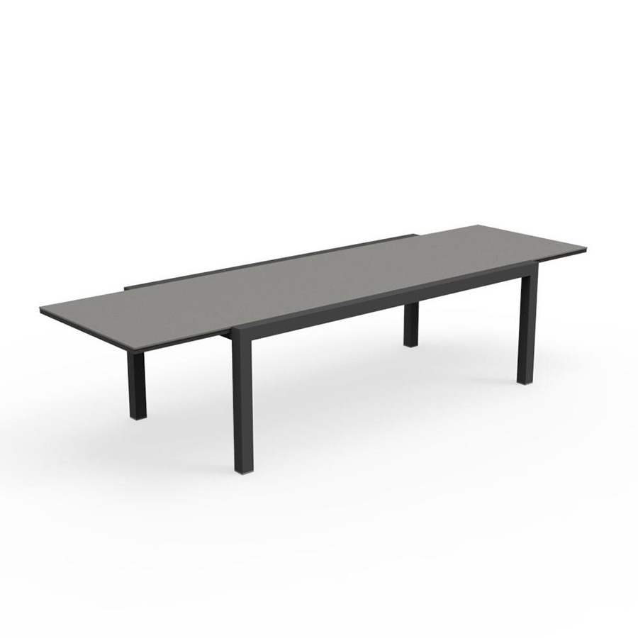 TALENTI table extensible à rallonge 220-330 cm d'extérieur TOUCH Collection PiùTrentanove (Charcoal 
