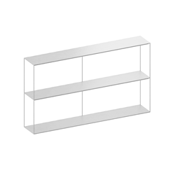 ZEUS buffet SLIM IRONY SIDEBOARD 124 x 31 x H 82 cm