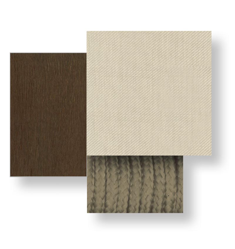 TALENTI outdoor right sofa CRUISE TEAK Icon Collection