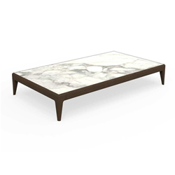 TALENTI outdoor coffee table CRUISE TEAK Icon Collection