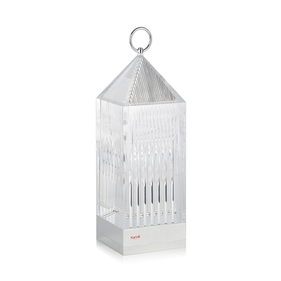 KARTELL lampe de table LANTERN (Cristal - PMMA)