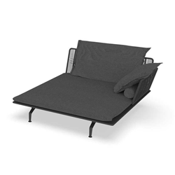 TALENTI outdoor left chaise longue sofa CRUISE ALU Icon Collection