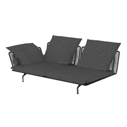 TALENTI outdoor right sofa CRUISE ALU Icon Collection