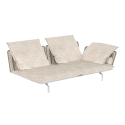 TALENTI outdoor left sofa CRUISE ALU Icon Collection