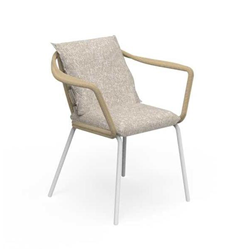 TALENTI outdoor chair with arms CRUISE ALU Icon Collection