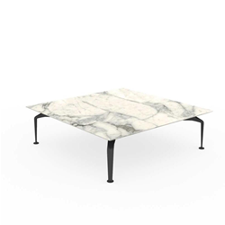 TALENTI outdoor coffee table 120x120 cm CRUISE ALU Icon Collection
