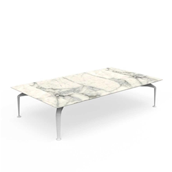 TALENTI outdoor coffee table 160x90 cm CRUISE ALU Icon Collection