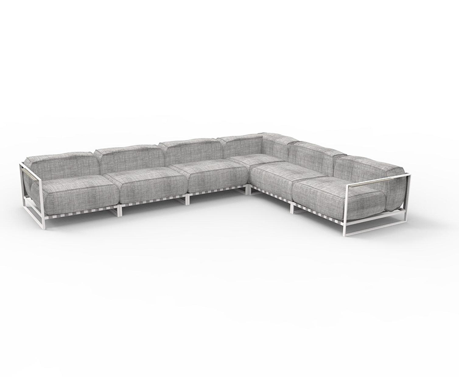 TALENTI canapé modulable d'extérieur CASILDA Collezione Icon