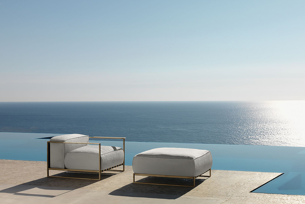 TALENTI fauteuil d'extérieur CASILDA Collezione Icon