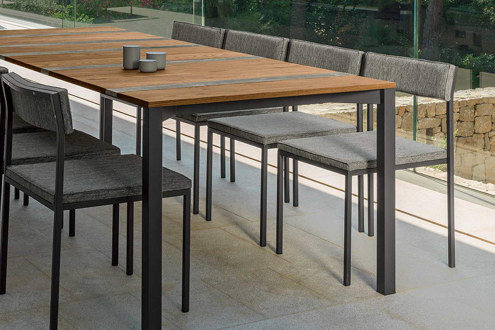 TALENTI set de 2 chaises d'extérieur CASILDA Collezione Icon