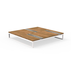 TALENTI table basse 100x100 cm d'extérieur CASILDA Collezione Icon