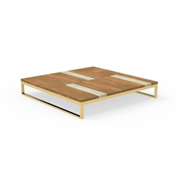 TALENTI table basse 100x100 cm d'extérieur CASILDA Collezione Icon