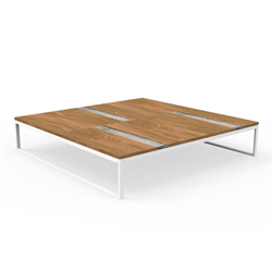 TALENTI table basse 140x140 cm d'extérieur CASILDA Collezione Icon