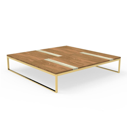 TALENTI table basse 140x140 cm d'extérieur CASILDA Collezione Icon