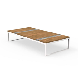 TALENTI table basse 140x70 cm d'extérieur CASILDA Collezione Icon
