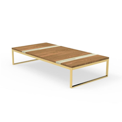 TALENTI table basse 140x70 cm d'extérieur CASILDA Collezione Icon