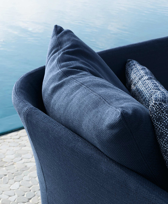 TALENTI outdoor 3 seater sofa CLIFF Icon Collection