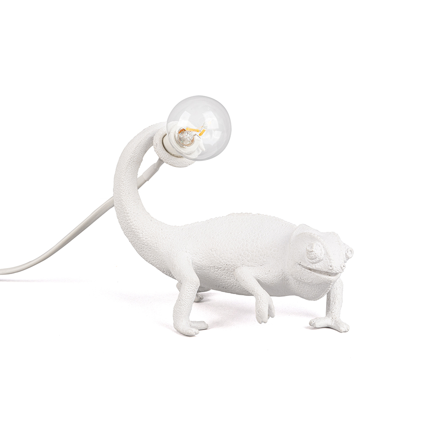 SELETTI lampe de table CHAMELEON LAMP (Still - Résine)