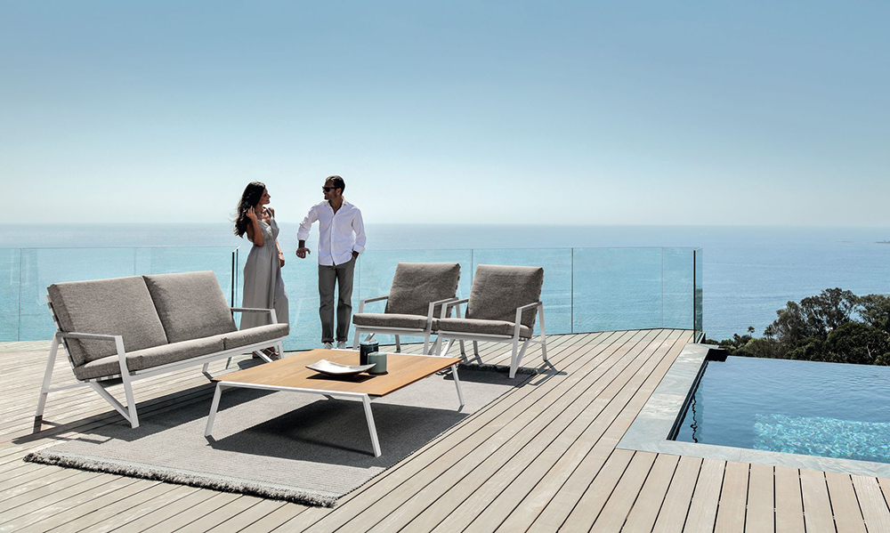 TALENTI outdoor coffee table 120x60 cm COTTAGE Icon Collection