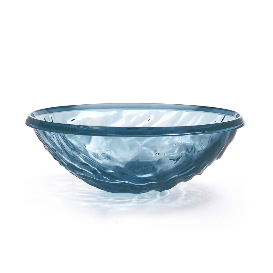 KARTELL coupe MOON (Bleu - PMMA transparent)