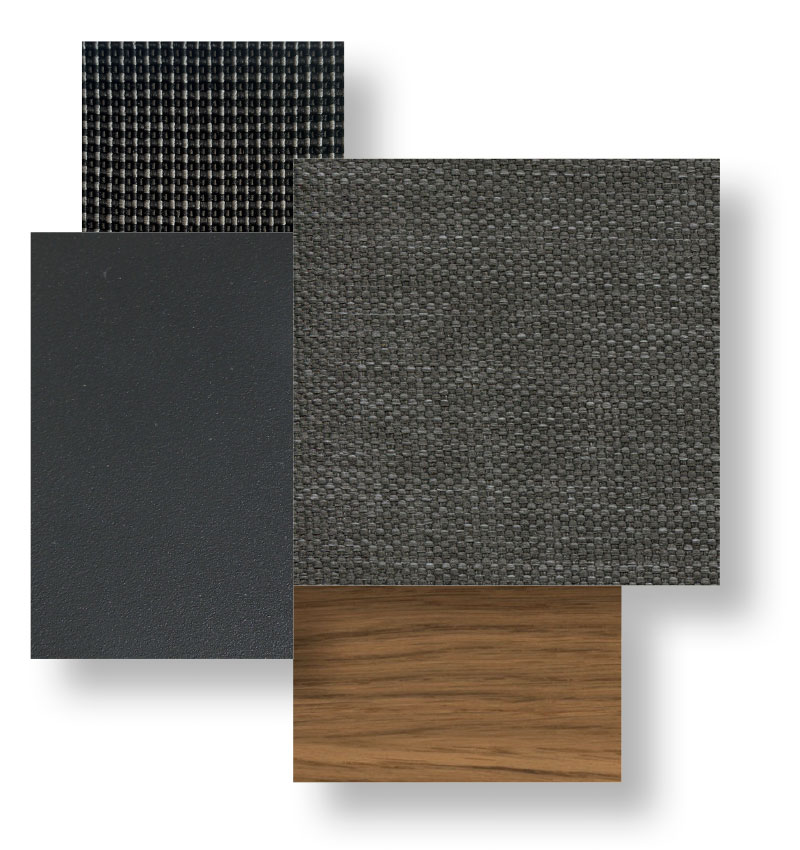 TALENTI fauteuil à bascule d'extérieur ALABAMA ALU Collezione Premium