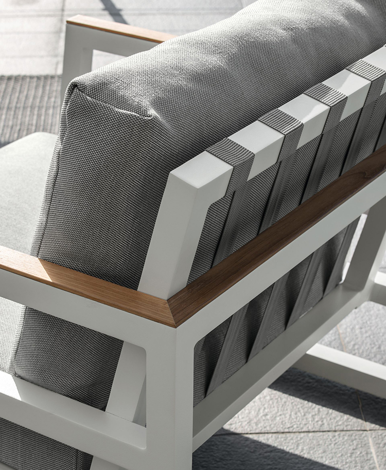 TALENTI outdoor armchair ALABAMA ALU Collezione Premium