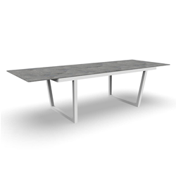 TALENTI outdoor table 220x100 cm ALABAMA ALU Collezione Premium