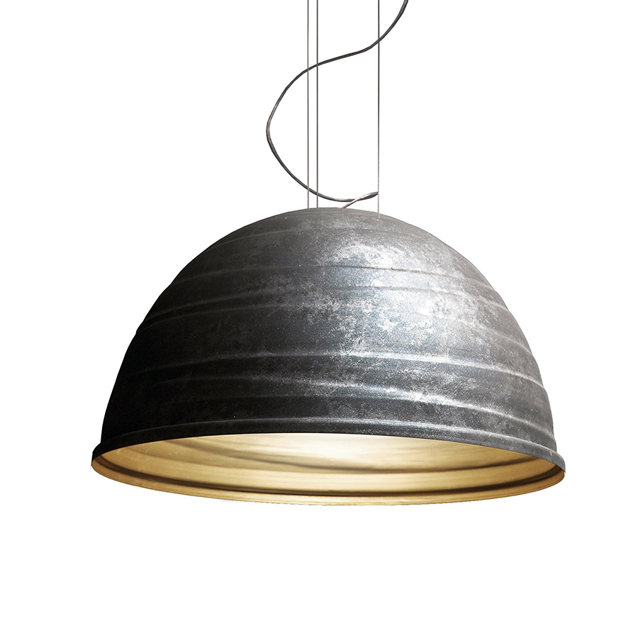 MARTINELLI LUCE lampe à suspension BABELE (Ø 65 cm - Aluminium verni)