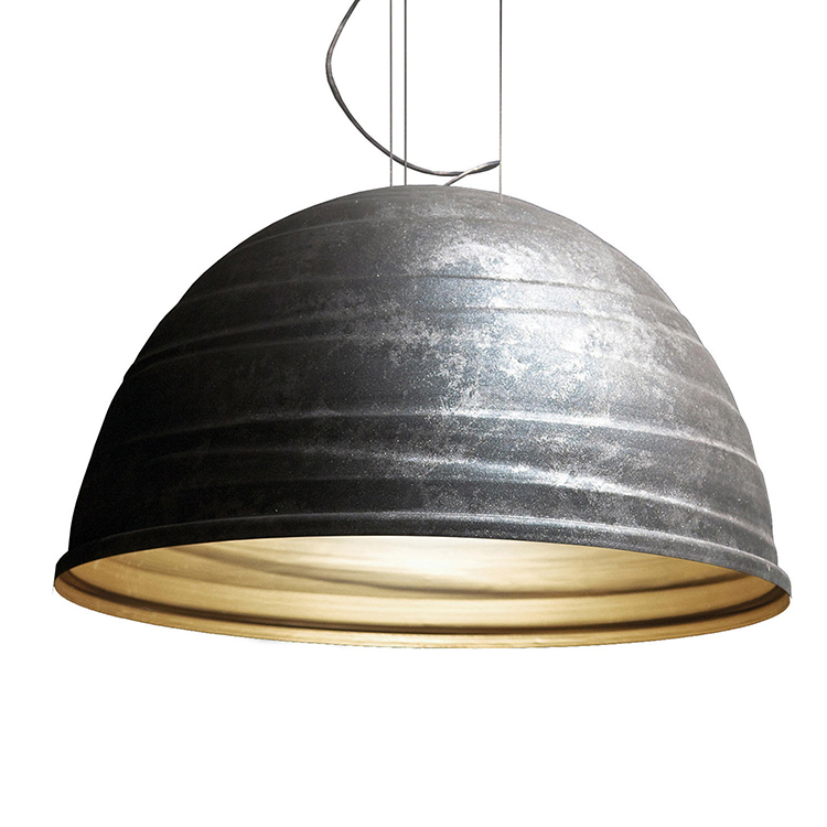 MARTINELLI LUCE lampe à suspension BABELE (Ø 92 cm - Aluminium verni)