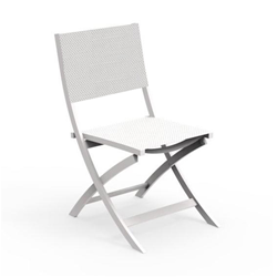 TALENTI set of 2 outdoor folding chairs QUEEN PiùTrentanove Collection