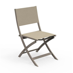 TALENTI set of 2 outdoor folding chairs QUEEN PiùTrentanove Collection