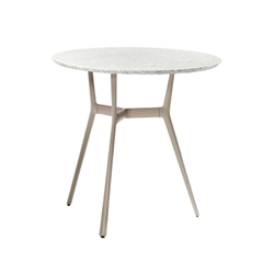 TRIBÙ outdoor bistrot table Ø 80 cm BRANCH