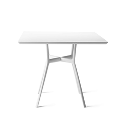 TRIBÙ outdoor bistrot table 80x80 cm BRANCH