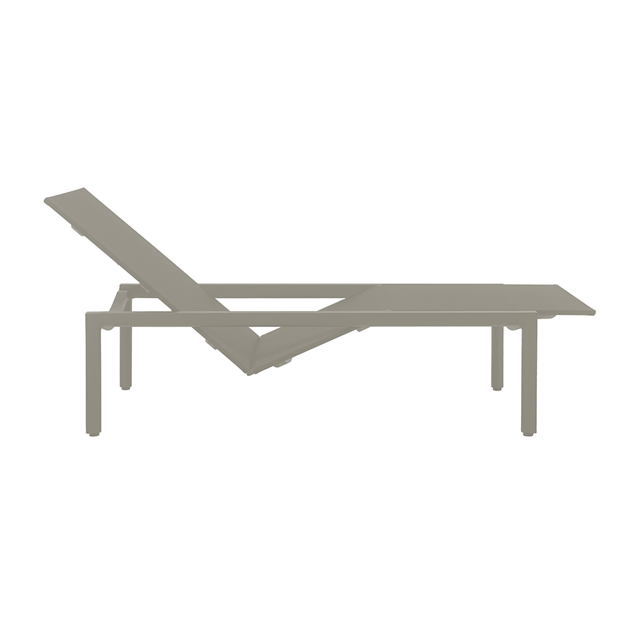 TRIBÙ bain de soleil d'extérieur ILLUM (Lin - Aluminium)