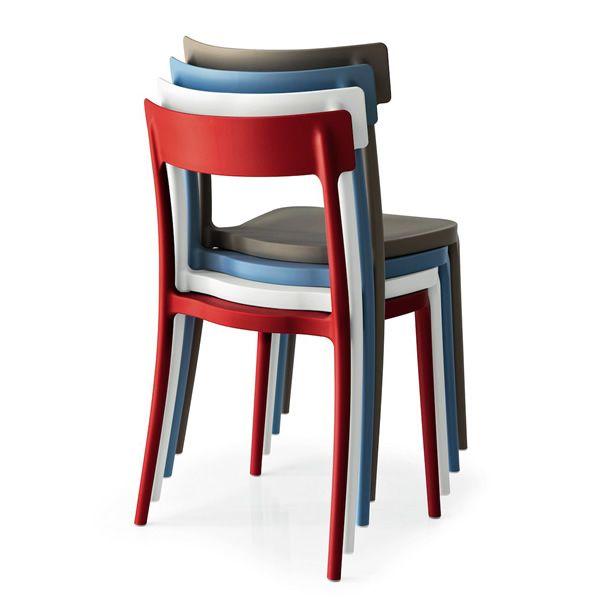 CONNUBIA set de 4 chaises ARGO