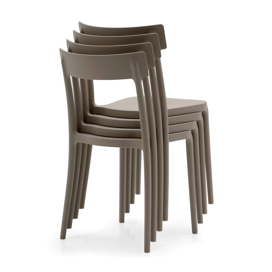 CONNUBIA set de 4 chaises ARGO