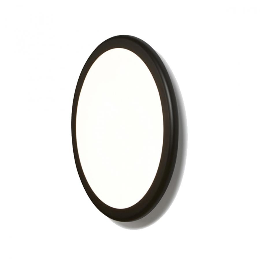 TOOY lampe murale applique ou plafond plafonnier BILANCELLA 512.71 (Noir - verre et métal)