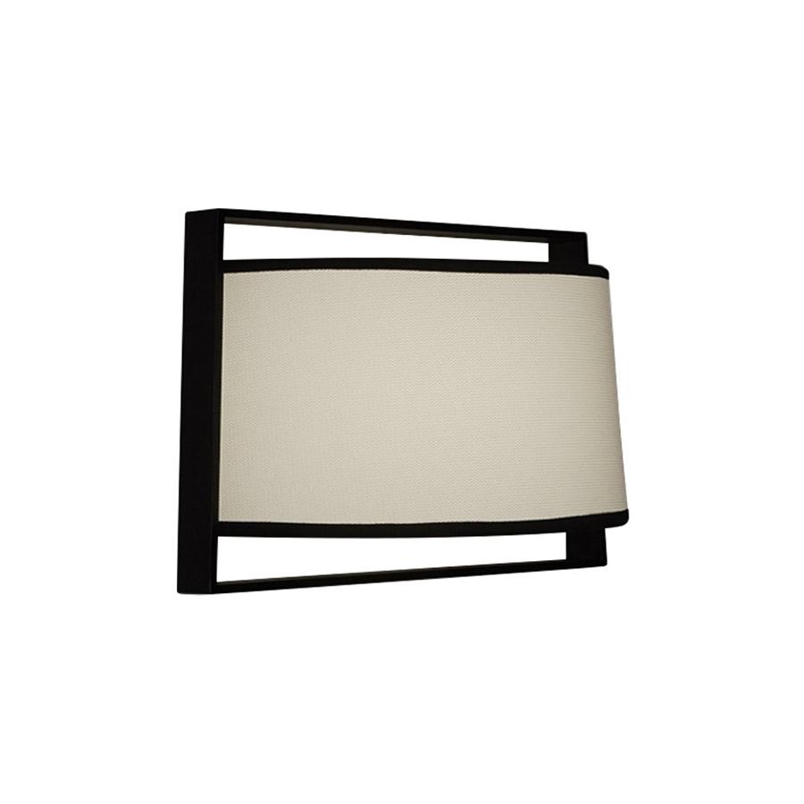 TOOY lampe murale applique MACAO 551.44 (Blanc - tissu et métal)