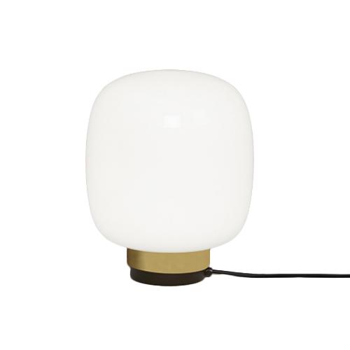 TOOY lampe de table LEGIER 557.32 (Opale, laiton brossé - verre et métal)