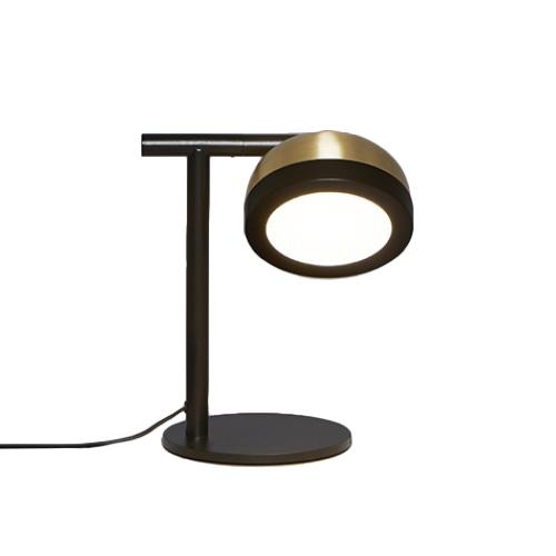 TOOY lampe de table MOLLY 556.31 (Laiton brossé et noir mat - Métal)