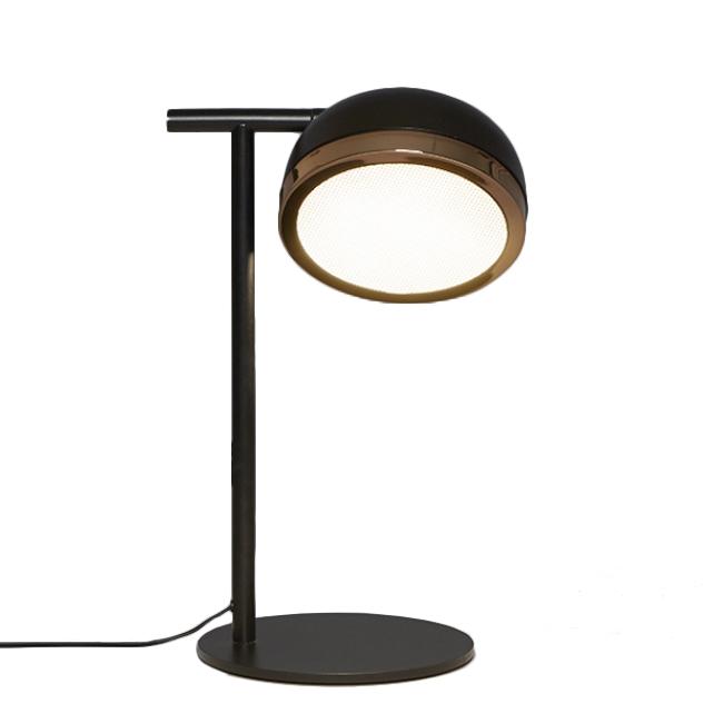 TOOY lampe de table MOLLY 556.32 (Noir mat et cuivre - Métal)