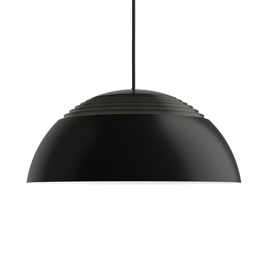LOUIS POULSEN lampe à suspension AJ ROYAL (Noir, Ø 50 cm, 2700K - aluminium / acier)