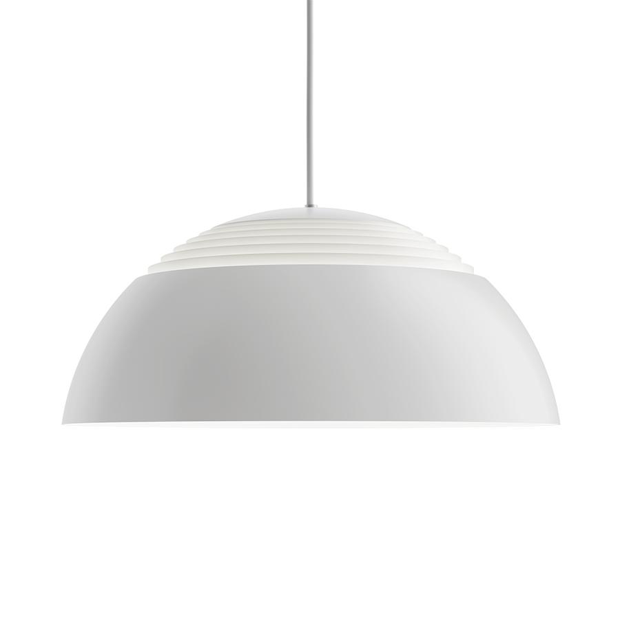 LOUIS POULSEN lampe à suspension AJ ROYAL (Blanc, Ø 50 cm, 2700K - aluminium / acier)